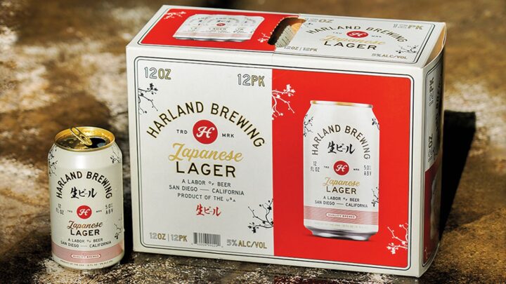 In just five years of availability at Harland Brewing in San Diego, the brewery’s Japanese lager (pictured) now accounts for about 36% of its overall sales.