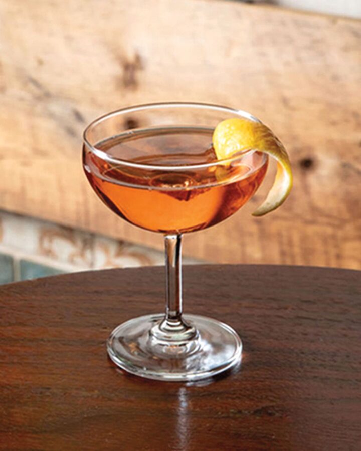 Agave spirits have matured in cocktail applications. The Don Pablo combines Tequila with vermouth and herbal liqueur.
