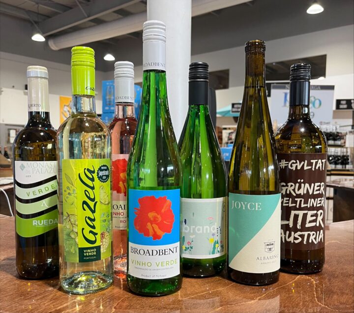Vinho Verde and other low-alcohol white wines (pictured) are trending up at Frugal MacDoogal in Nashville, Tennessee.