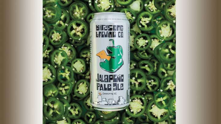 While spice and heat are not the typical beer flavor profile, spicy brews like the Jalepeño pale ale (pictured) from North Carolina’s Birdsong Brewing have been well-recieved by craft beer enthusiasts.