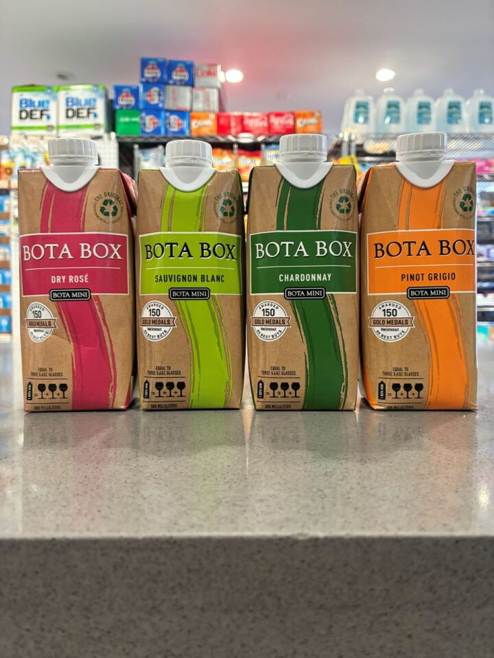 Sales of Bota Box in 500-ml. Tetra Paks are strong at Mendez Fuel convenience store at 7490 Coral Way in Miami.  “It has a consistent customer base and always a steady seller for me for people on the go,