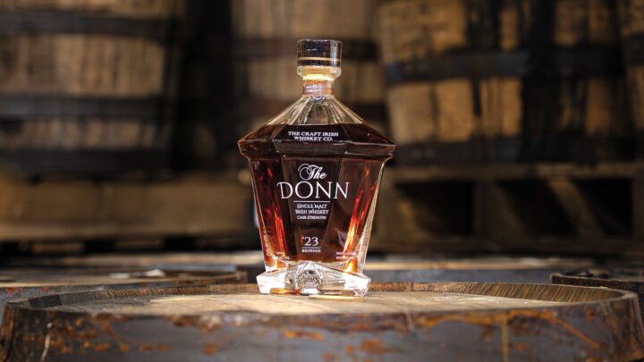 Craft Irish Whiskey founder and master blender Jay Bradley, who makes The Donn (pictured), notes the number of Irish whiskey distilleries in Ireland has grown tremendously in the last decade, and many of the newer players are experimenting within the category.