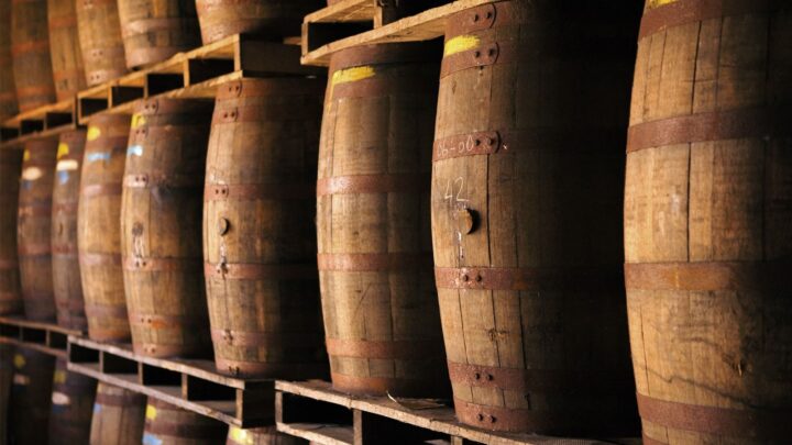 The spirits industry has been in a downward spiral lately, and rum has been one of the most affected categories. White rum has experienced a steep pullback, but industry executives say dark rums (Camikara barrels pictured) are faring better.