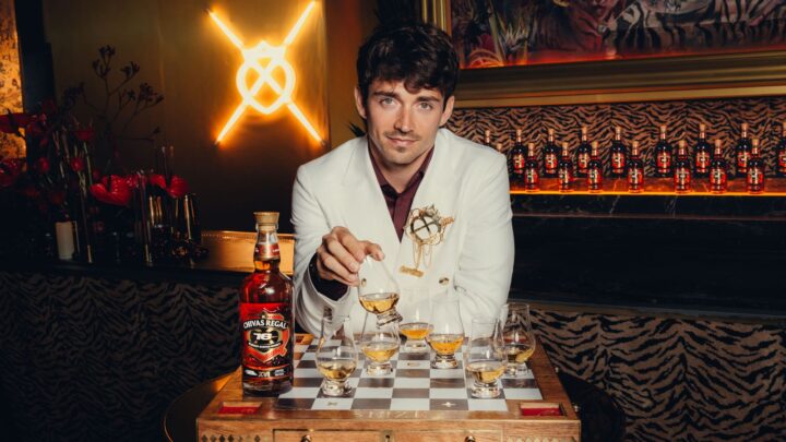 Blended Scotch marketers are leaning into celebrity partnerships. Pernod Ricard’s Chivas Regal recently partnered with Formula 1 driver Charles Leclerc (above) for Chivas Regal 16 Limtied-Edition, the first 16-year-old expression in the brand’s history.