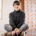 Portrait of a vintner, sitting cross-legged