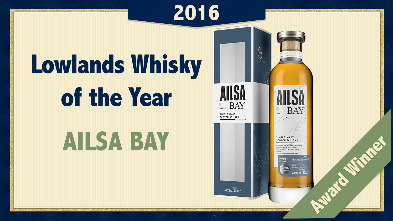 2016 Lowlands/Campbeltown Whisky of the Year