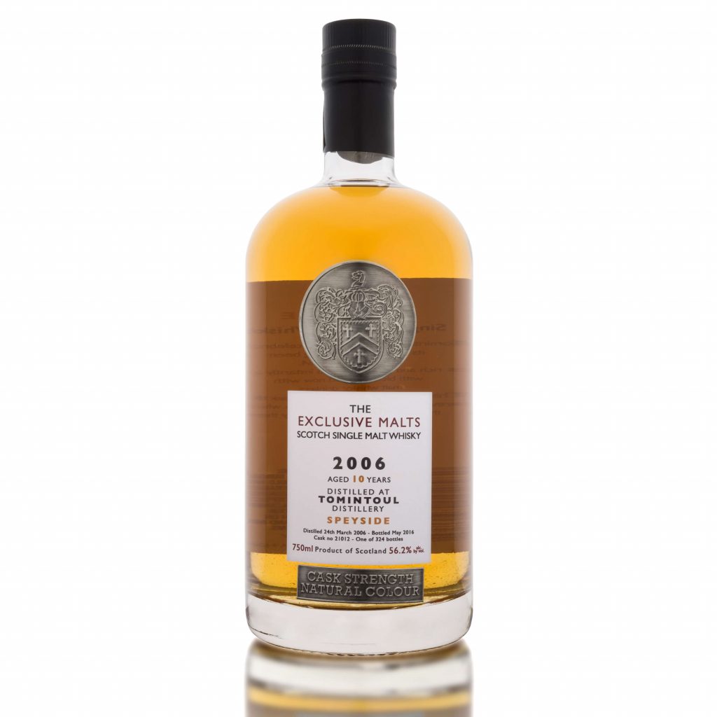 The Exclusive Malts Tomintoul 2006 10 year old