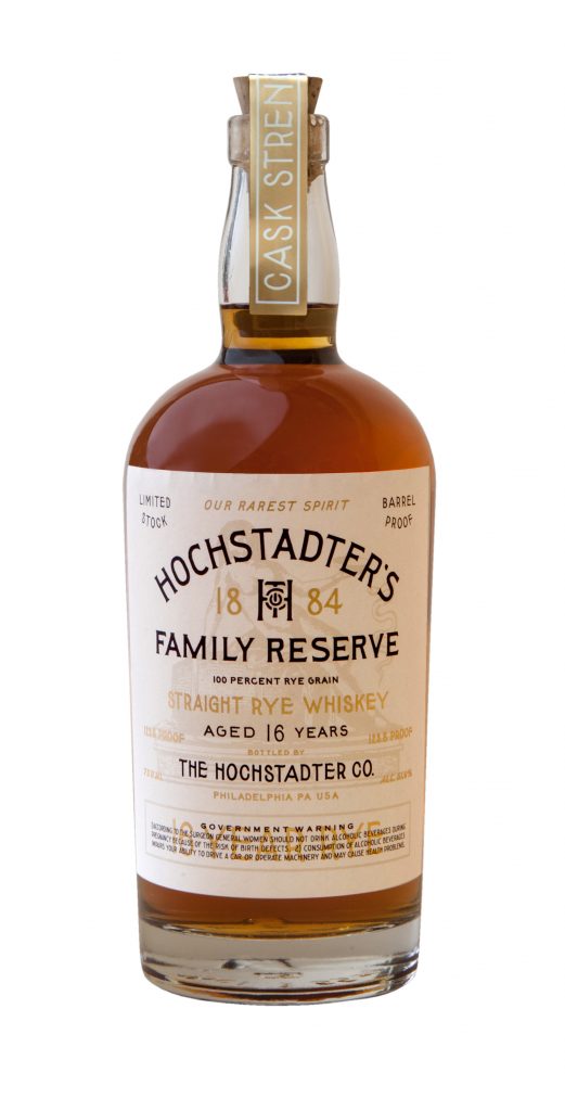 Hochstadter’s Family Reserve 16 year old Rye