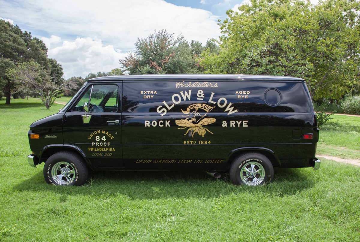 Grab A Rock and Rye In This Tricked-Out ‘70s Van