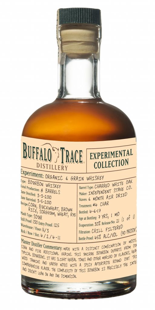Buffalo Trace Organic 6 Grain Whiskey
