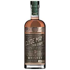 Clyde May's 9 year old Cask Strength