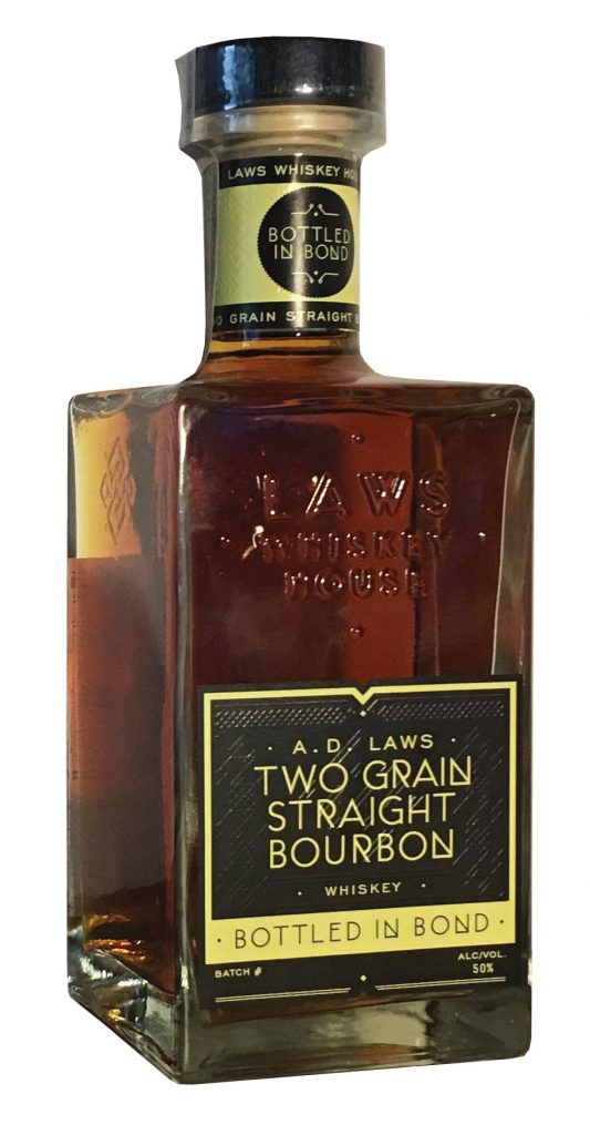 A.D. Laws Bottled in Bond Two Grain Straight Bourbon