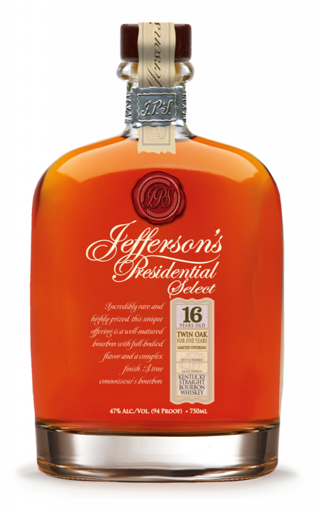 Jefferson's Presidential Select 16 year old