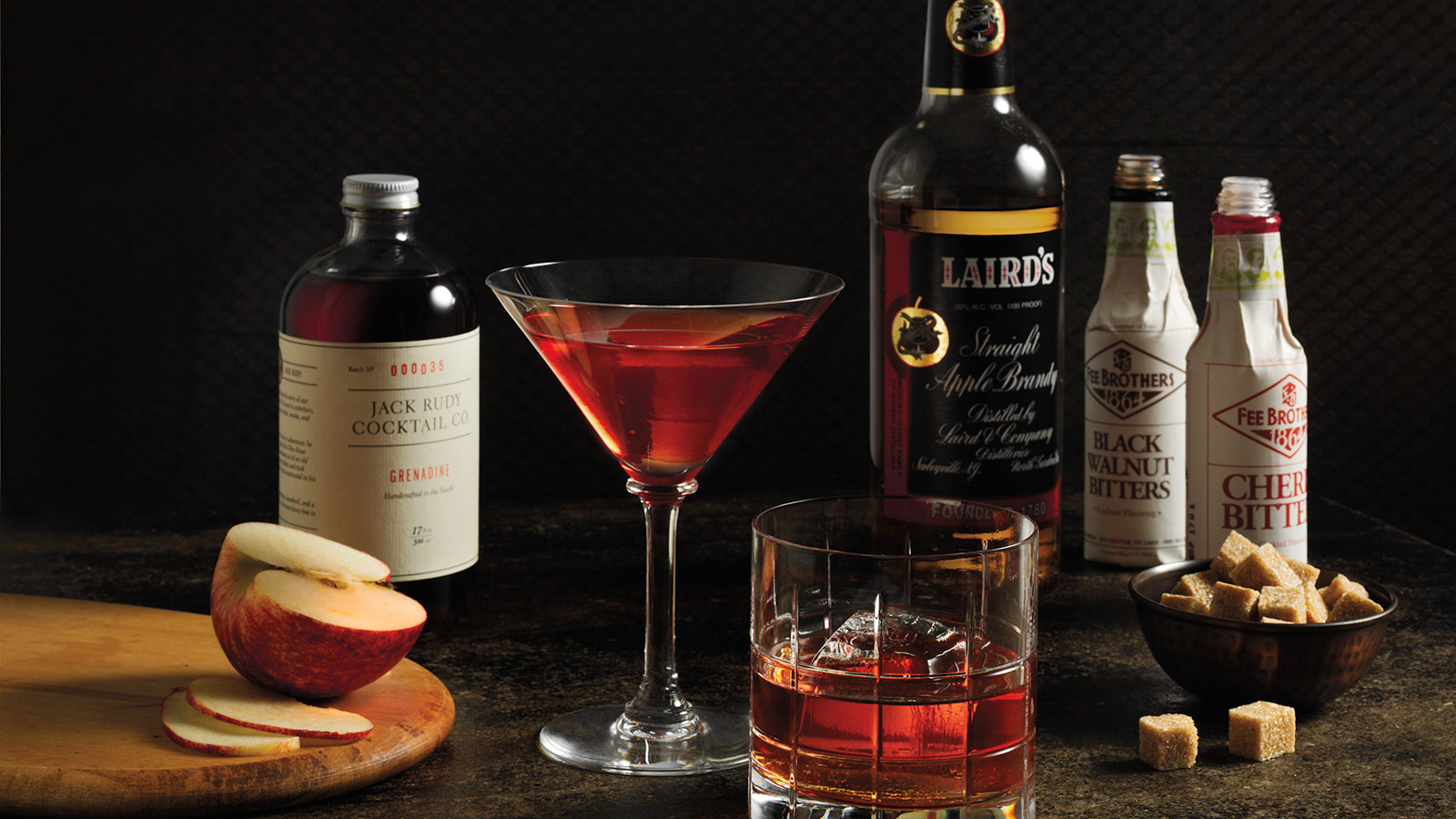 Apple Brandy Old-Fashioned [Cocktail Recipe]