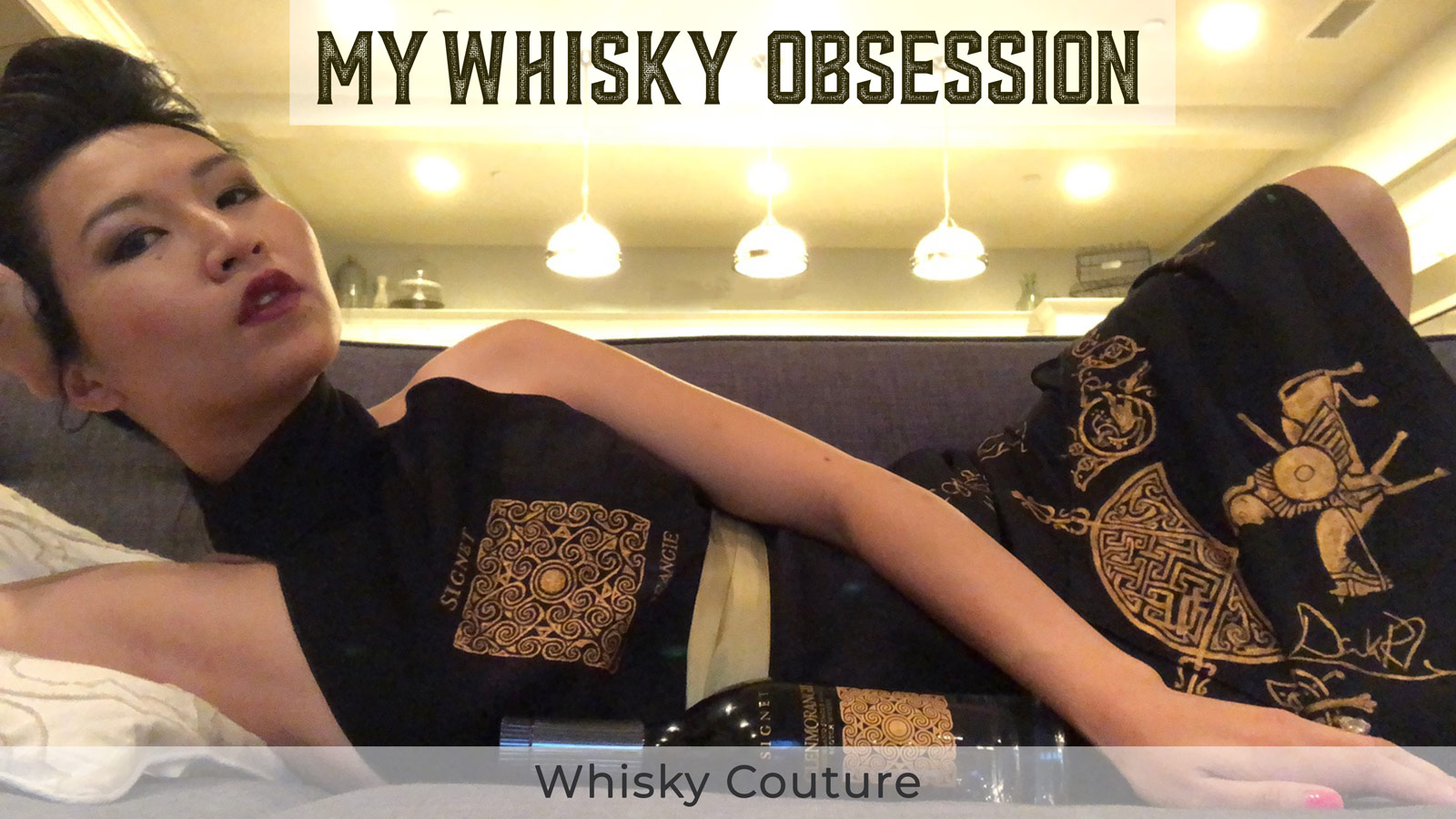 High Fashion and Whisky Look Great Together