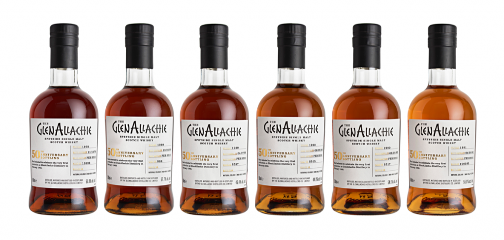 GlenAllachie 50th Anniversary Single Casks