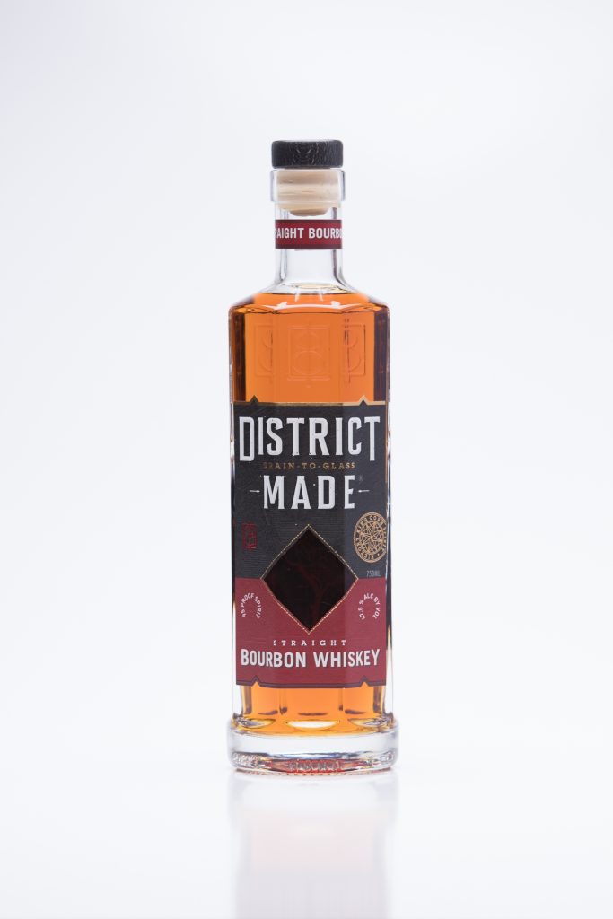 One Eight Distilling District Made Whiskeys