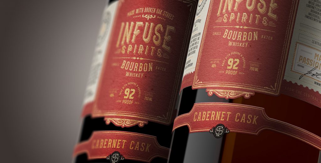 Infuse Spirits Cabernet Cask Bourbon