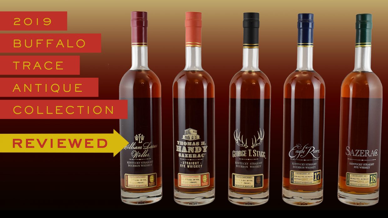 buffalo trace antique collection bottles