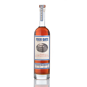 Four Gate Kelvin Collaboration II Cognac and Rum Cask-Finished Bourbon