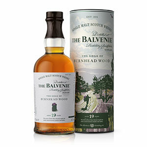 balvenie 19 year old the edge of burnhead wood scotch