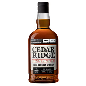 Cedar Ridge Bottled in Bond Bourbon (Batch 3)