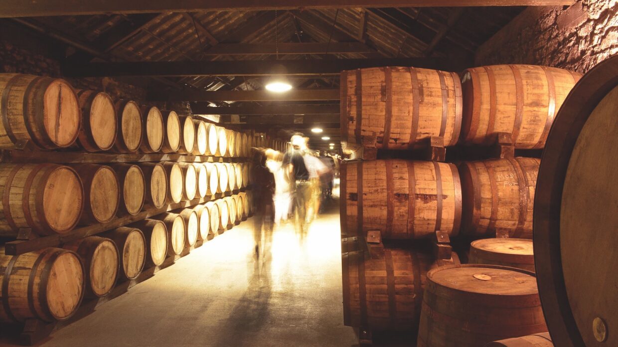 A barrel warehouse in Ireland